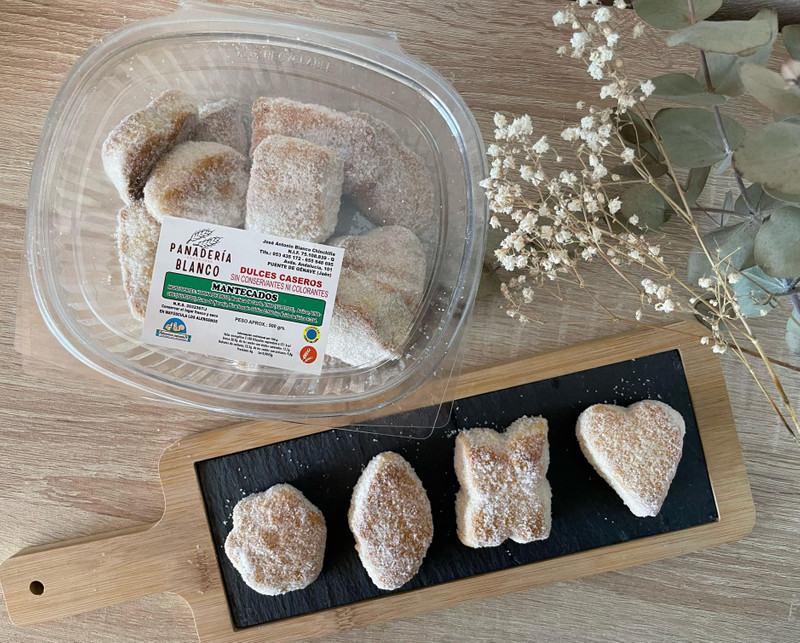 Mantecados. Dulce Casero y Tradicional